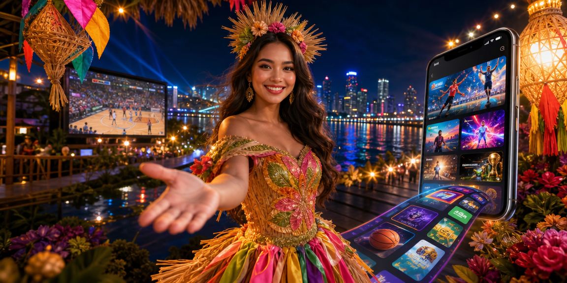 vibet55 NBA betting app at Cebu South Road Properties during Pahiyas Festival